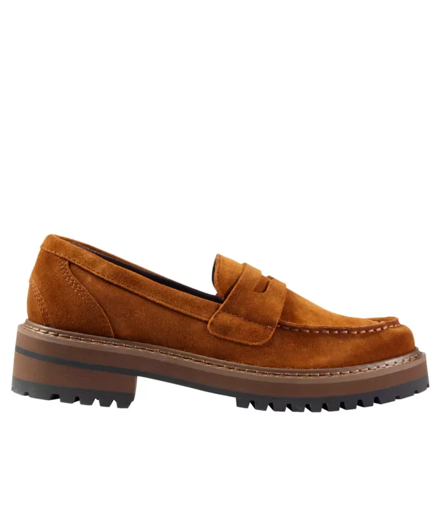 Mocassins Femininos Camden Hills, Camurça