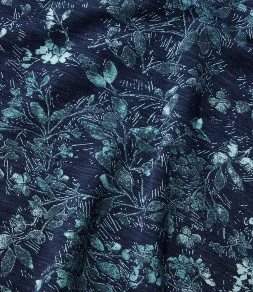 Camiseta Feminina Camden Hills, Manga Curta com Estampa