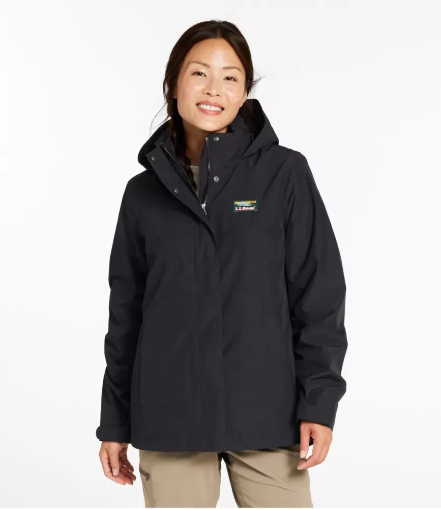 Jaqueta 3-em-1 de Fleece de Suéter L.L.Bean para Mulheres