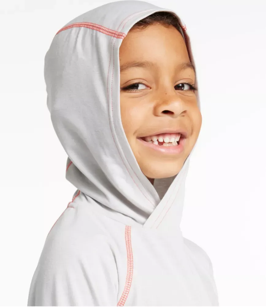Camiseta com Capuz SunSmart® para Crianças, Manga Comprida
