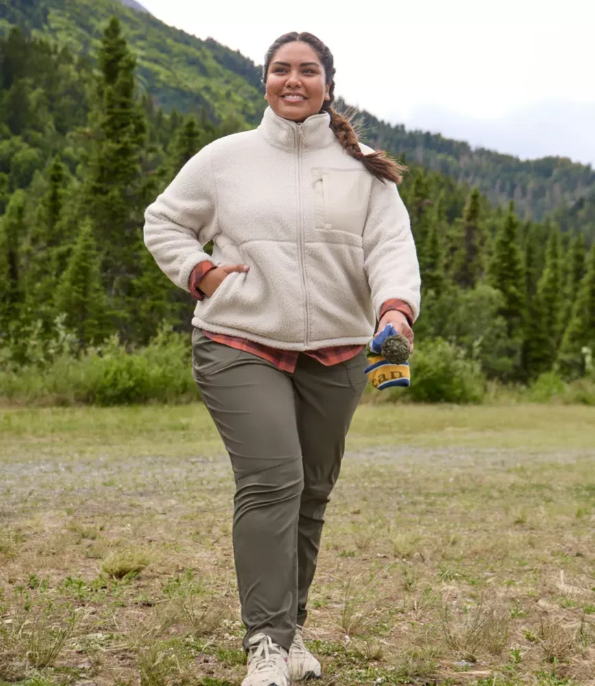 Jaqueta de Fleece Mountainside para Mulher