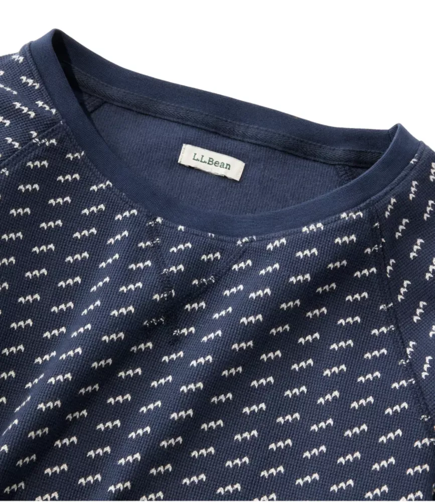 Camiseta Feminina Mini-Waffle Antiencolhimento, Manga Comprida e Gola Redonda com Listras