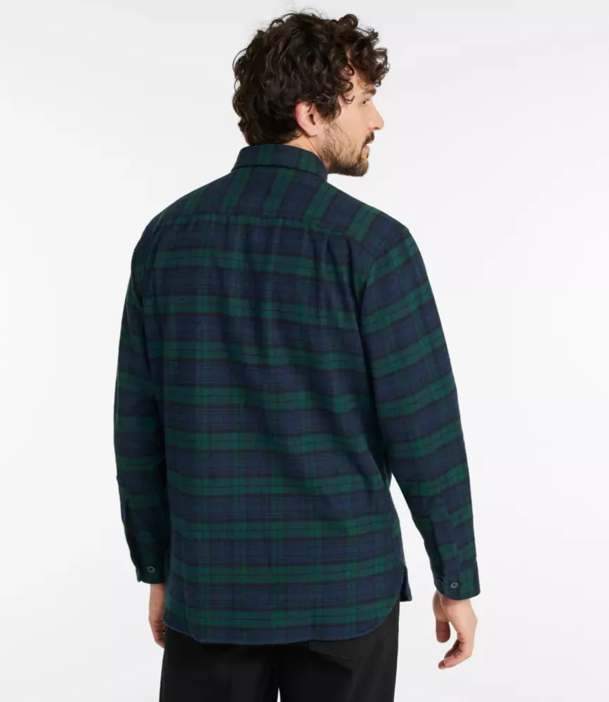 Camisa de Chamois para Homens, Corte Levemente Justo, Xadrez