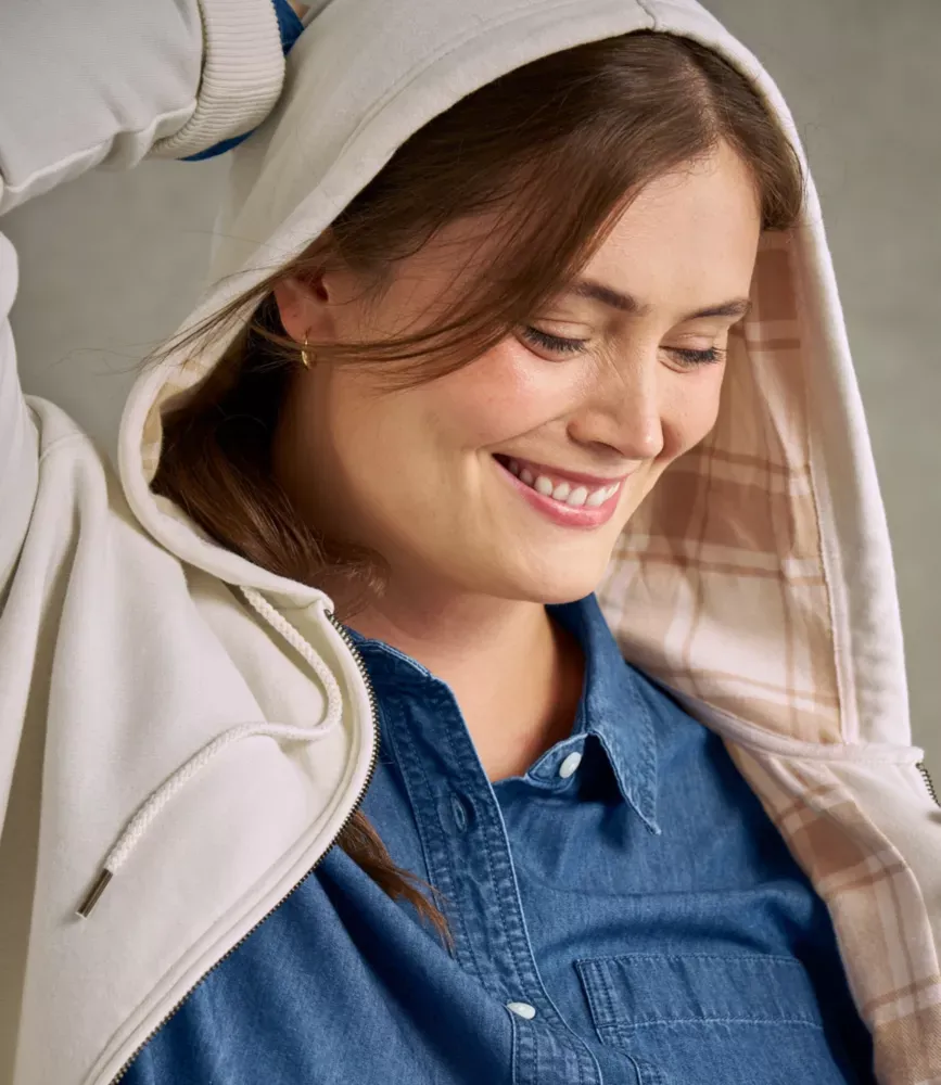 Moletom L.L.Bean 1912 Feminino, com Forro de Flanela