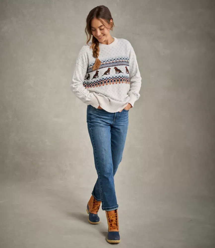 Suéter Nostálgico L.L.Bean para Mulher