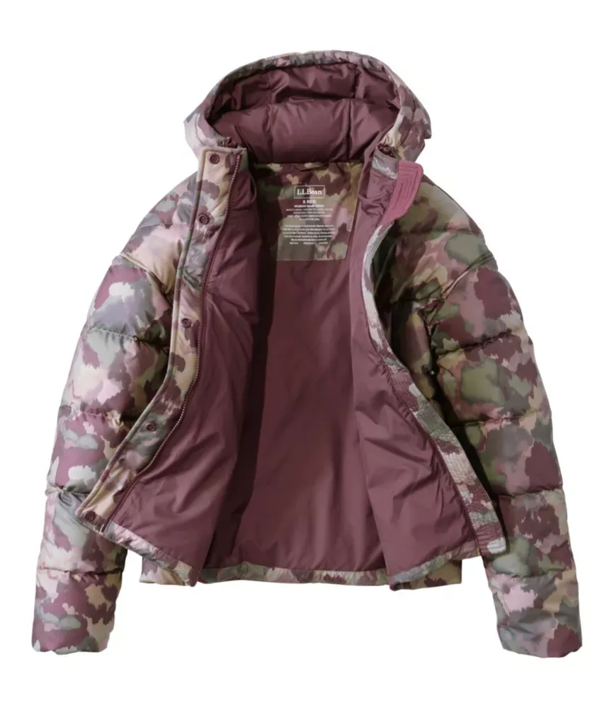 Jaqueta Puffer Feminina Popham, Estampada
