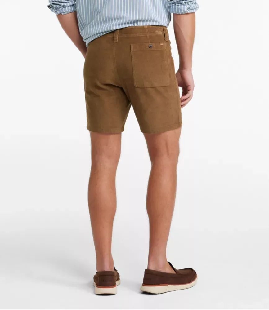 Calças Curtas de Cotelê BeanFlex® para Homem, 7"