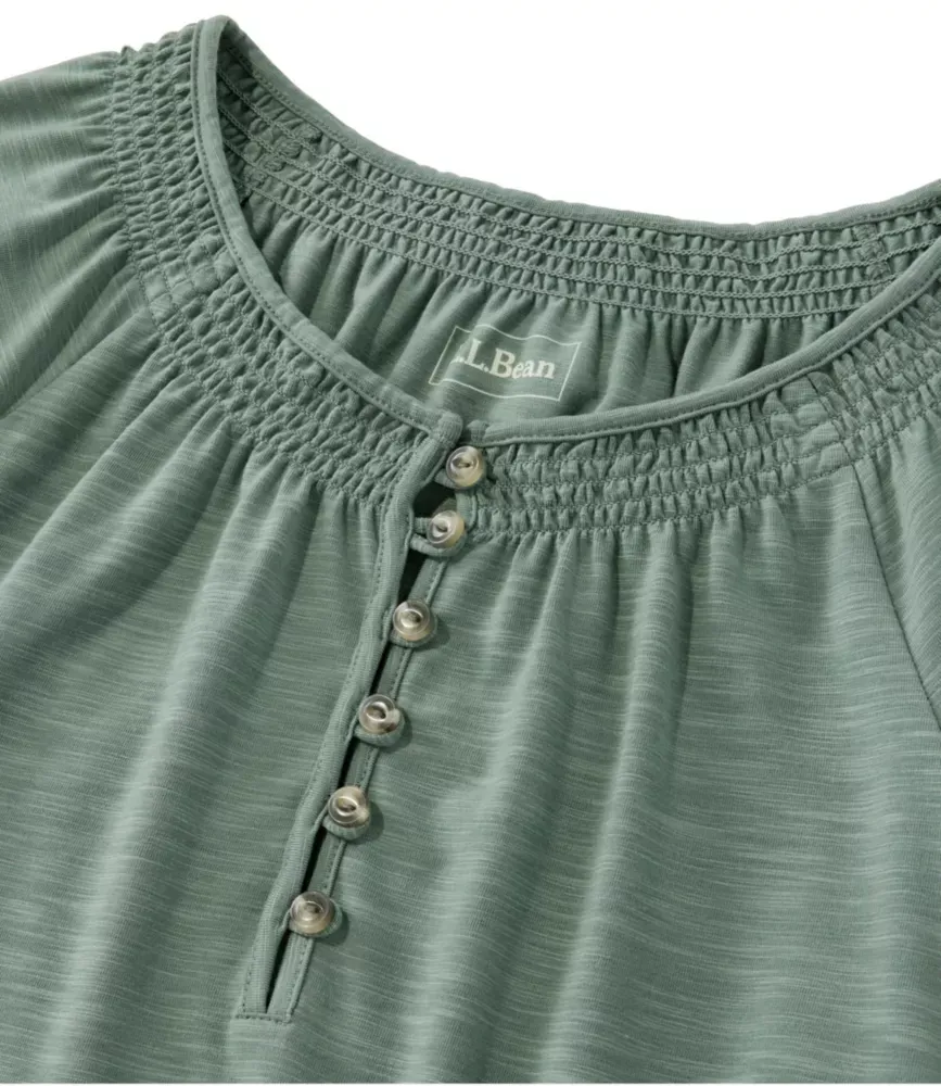 Camden Hills Tee Feminino, Manga 3/4