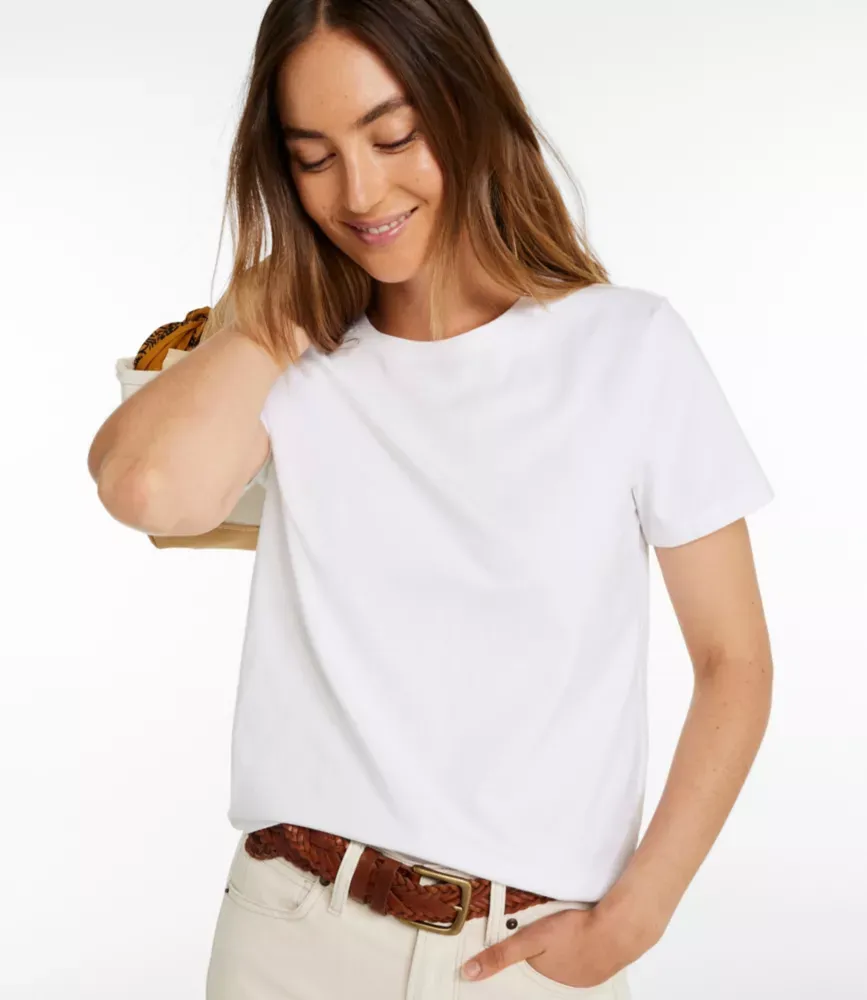 Camiseta Essencial Premium Signature Feminina, Manga Curta