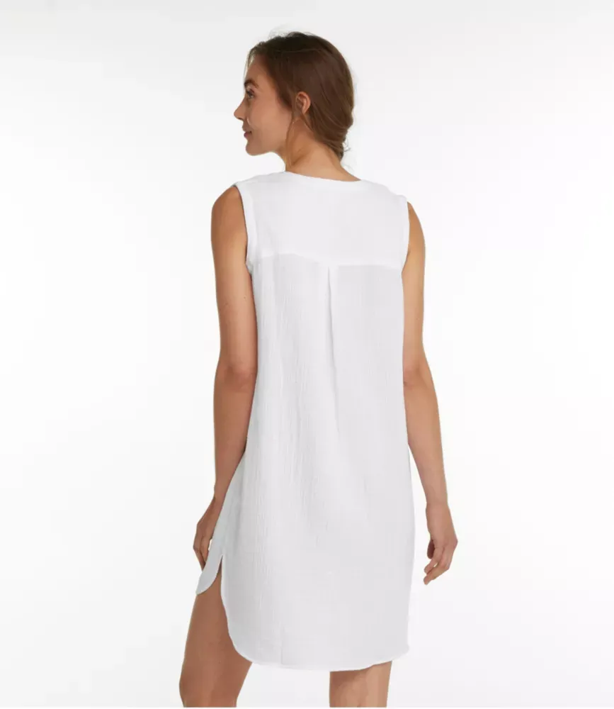 Vestido de Cobertura de Gaze Nuvem para Mulher