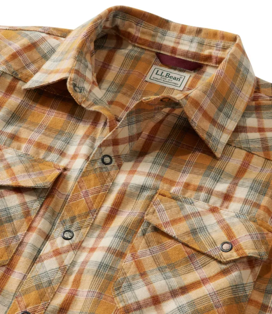 Camisa de Flanela Performance Katahdin para Homens, Corte Levemente Justo