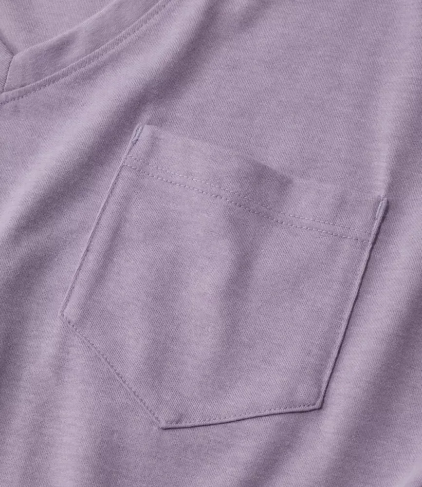 Camiseta Vista Camp Feminina, Gola V de Manga Curta