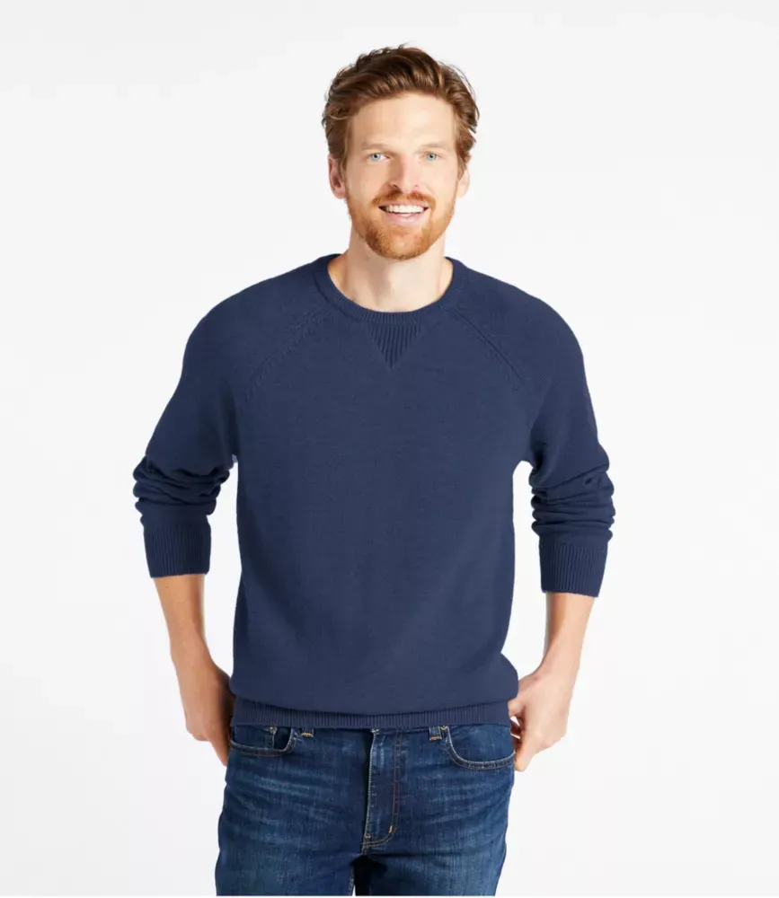 Suéter Masculino Wicked Soft de Algodão/Cashmere, Gola Redonda