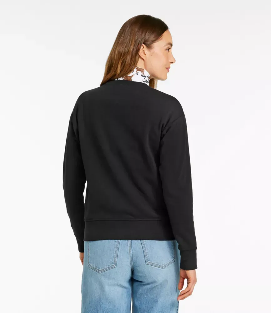 Moletom Feminino Signature Camp, Gola Redonda