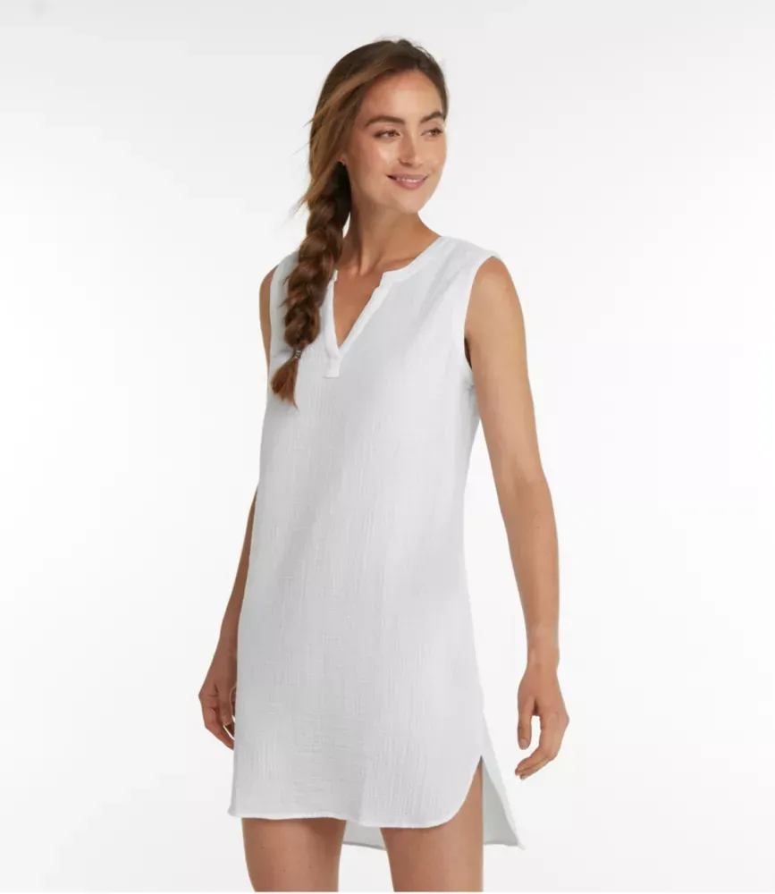 Vestido de Cobertura de Gaze Nuvem para Mulher