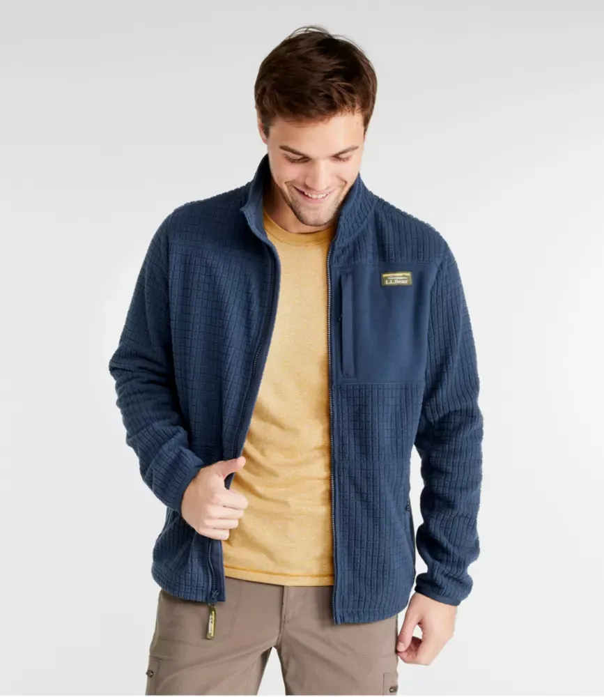 Jaqueta de Fleece Impermeável à Ventania Clássica para Homem