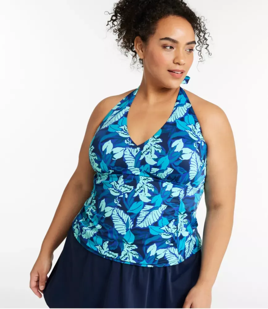Biquíni Feminino BeanSport, Top Tankini com Alça Estampado