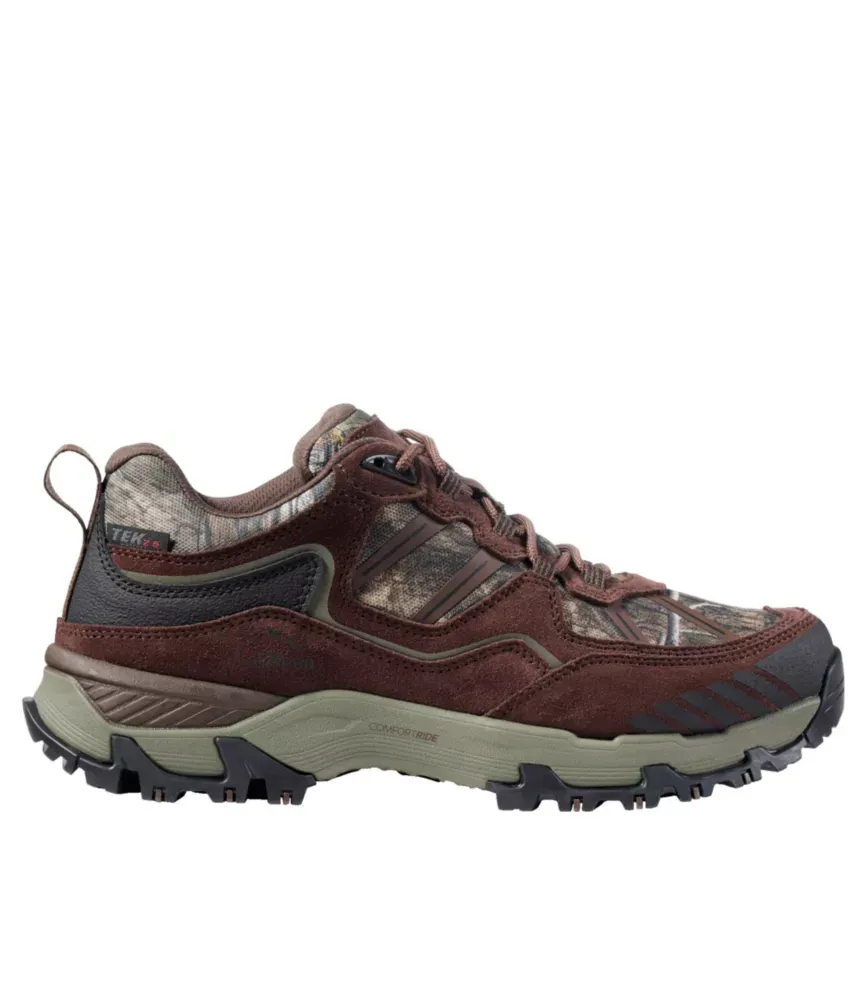 Sapatos de Caminhada Impermeáveis Modelo X para Homem, Camuflagem