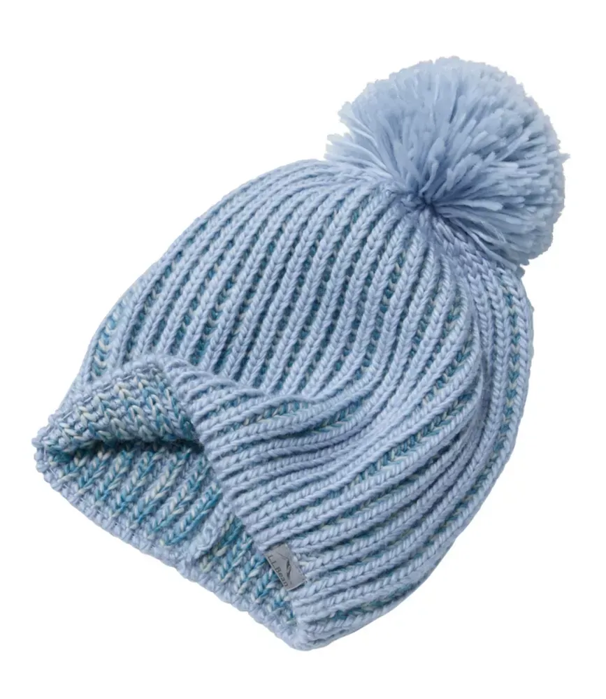 Chapéu Grande com Pompom para Mulheres