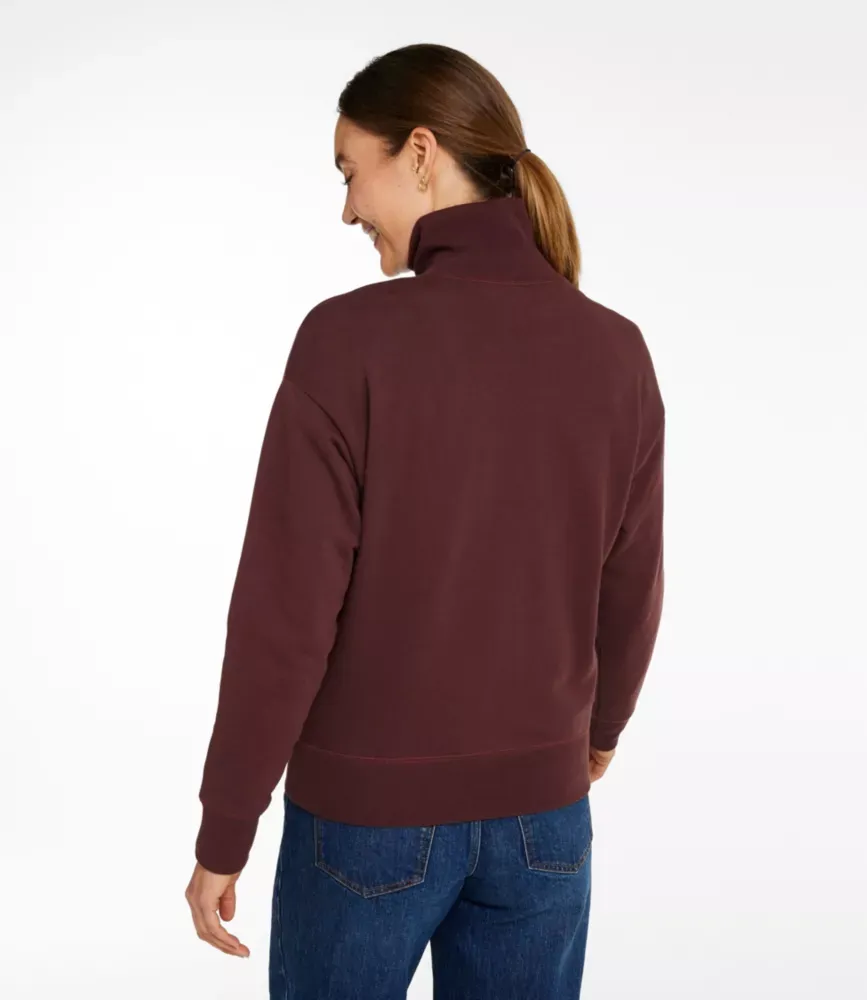 Sweatshirt Signature Camp, Logotipo com Gola Alta