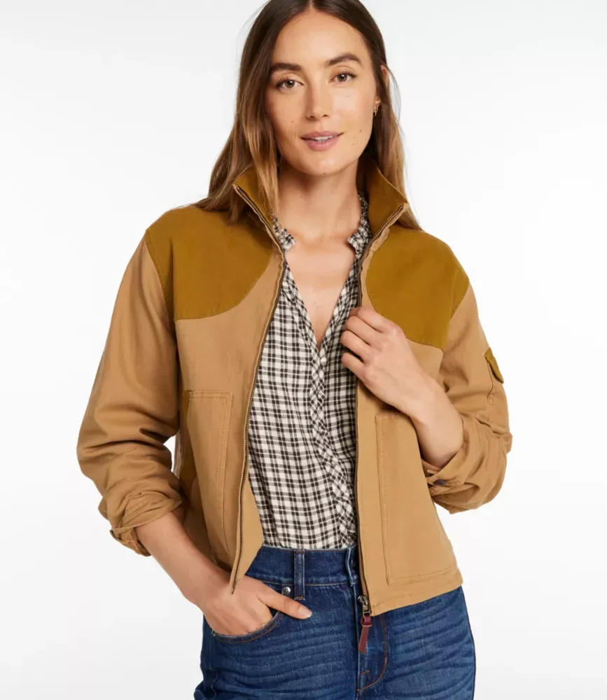 Jaqueta de Lona Signature Northwoods para Mulher