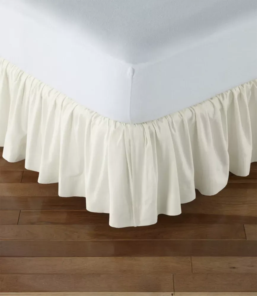 Rabo de Cama de Algodão com Recortes
