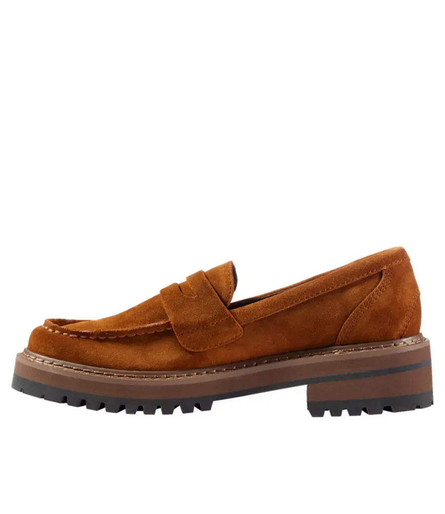 Mocassins Femininos Camden Hills, Camurça