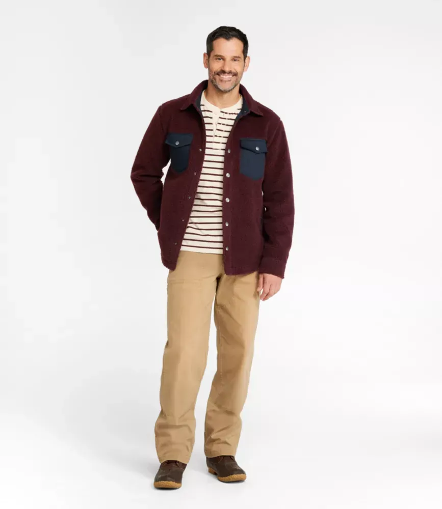 Jaqueta de Moletom Misturado com Estilo Signature para Homens