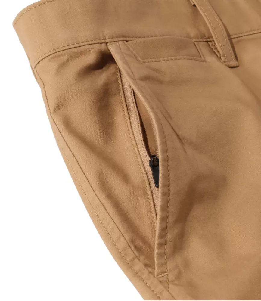 Chinos Masculinos de Desempenho Comfort Stretch®, Corte Atlético Padrão, Perna Reto