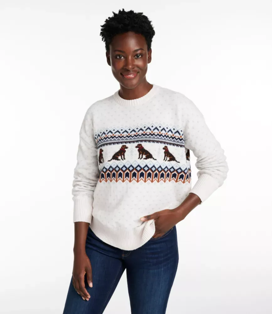 Suéter Nostálgico L.L.Bean para Mulher