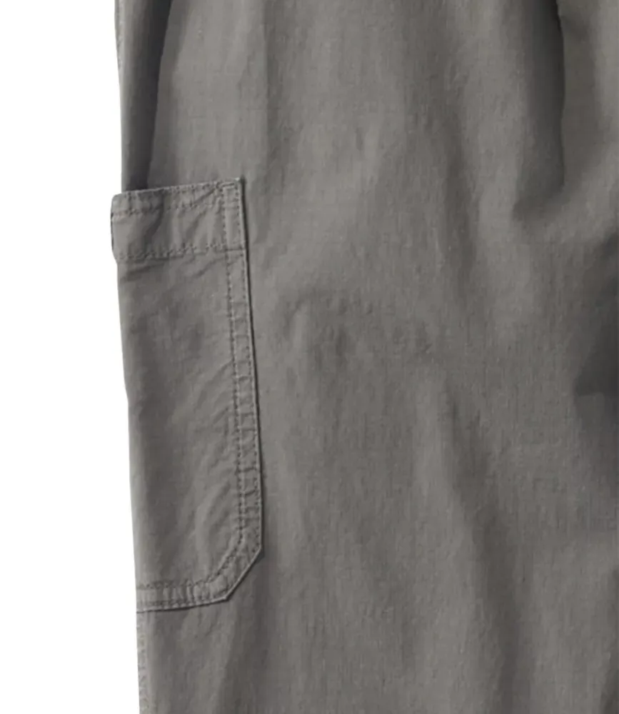 Calças Femininas de Ripstop Elásticas, Corte Fino