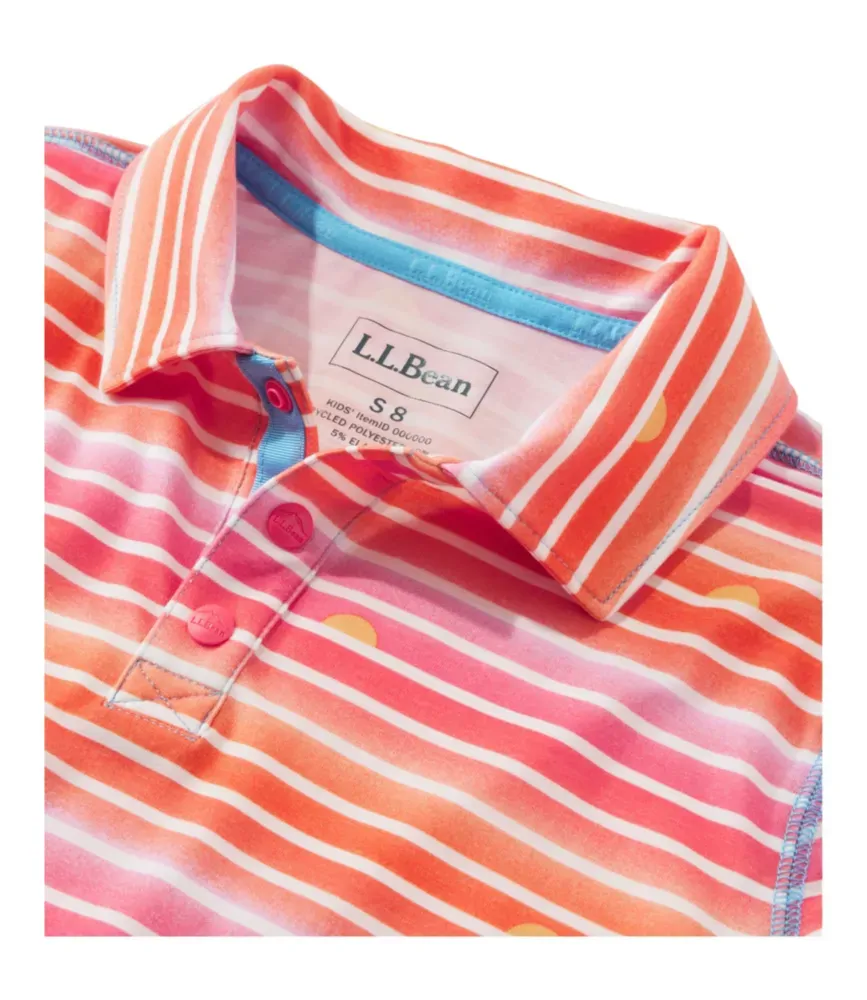 Polo SunSmart® Diário para Crianças, Estampado