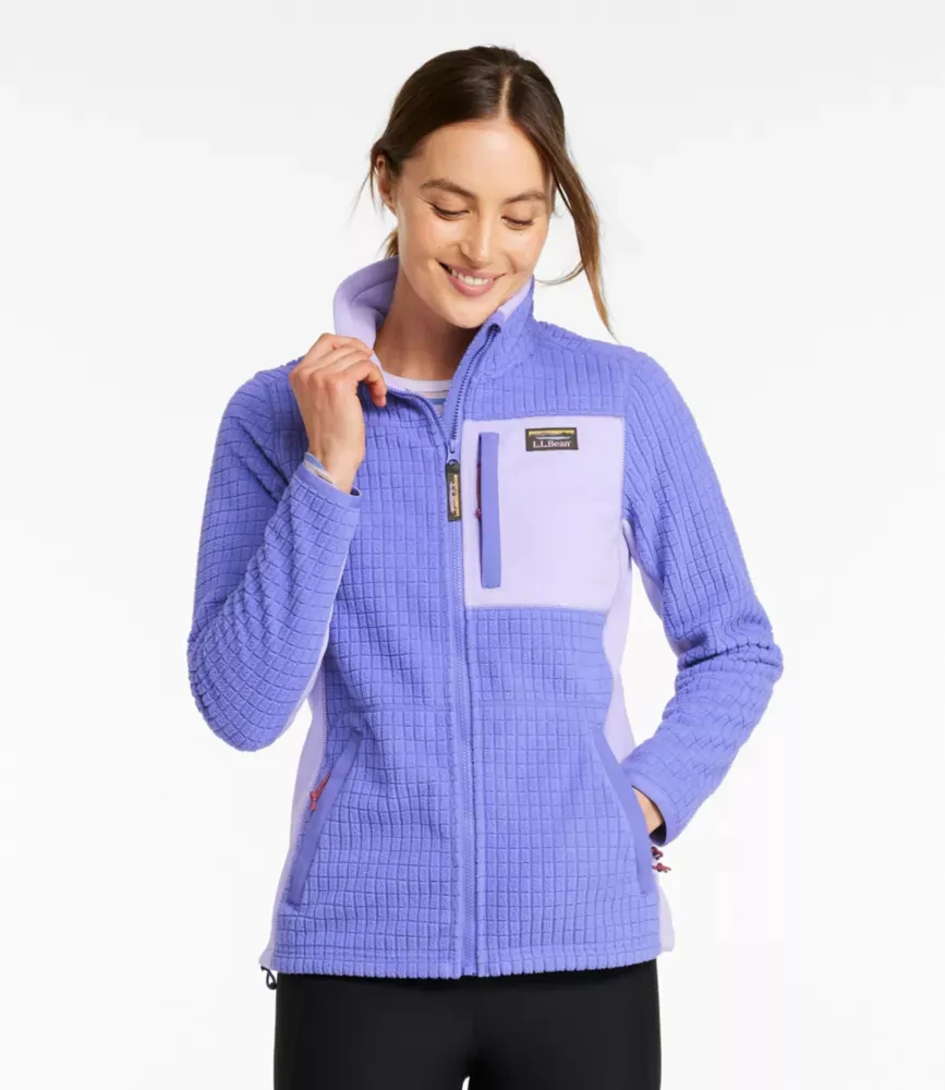 Jaqueta de Fleece Impermeável à Ventania Clássica Feminina