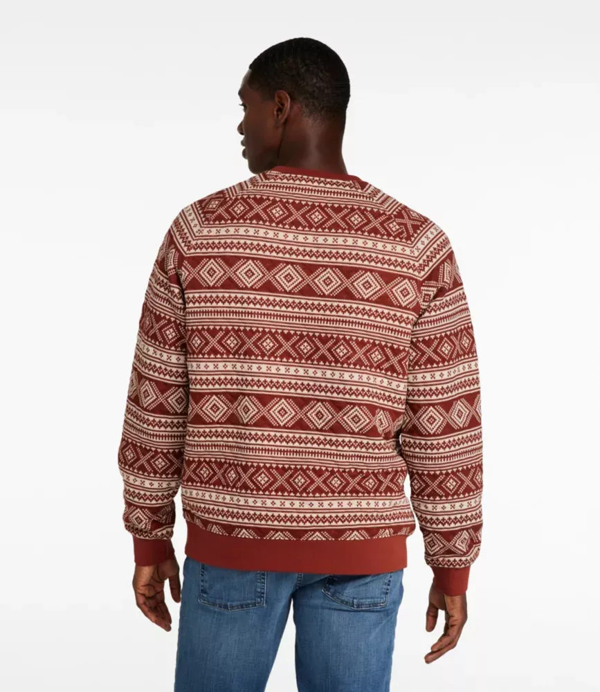 Sweatshirt Masculino Bean's com Estampa em Algodão, Gola Redonda