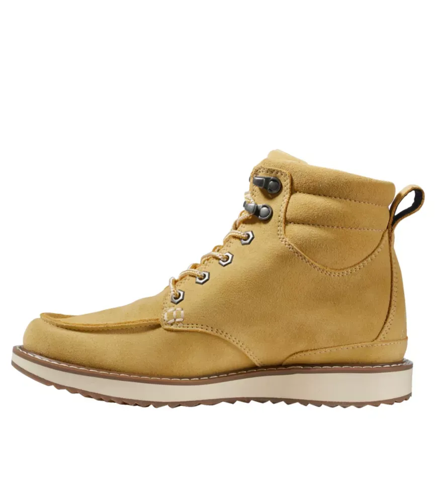 Botas Femininas Stonington, Moc-Toe de Camurça