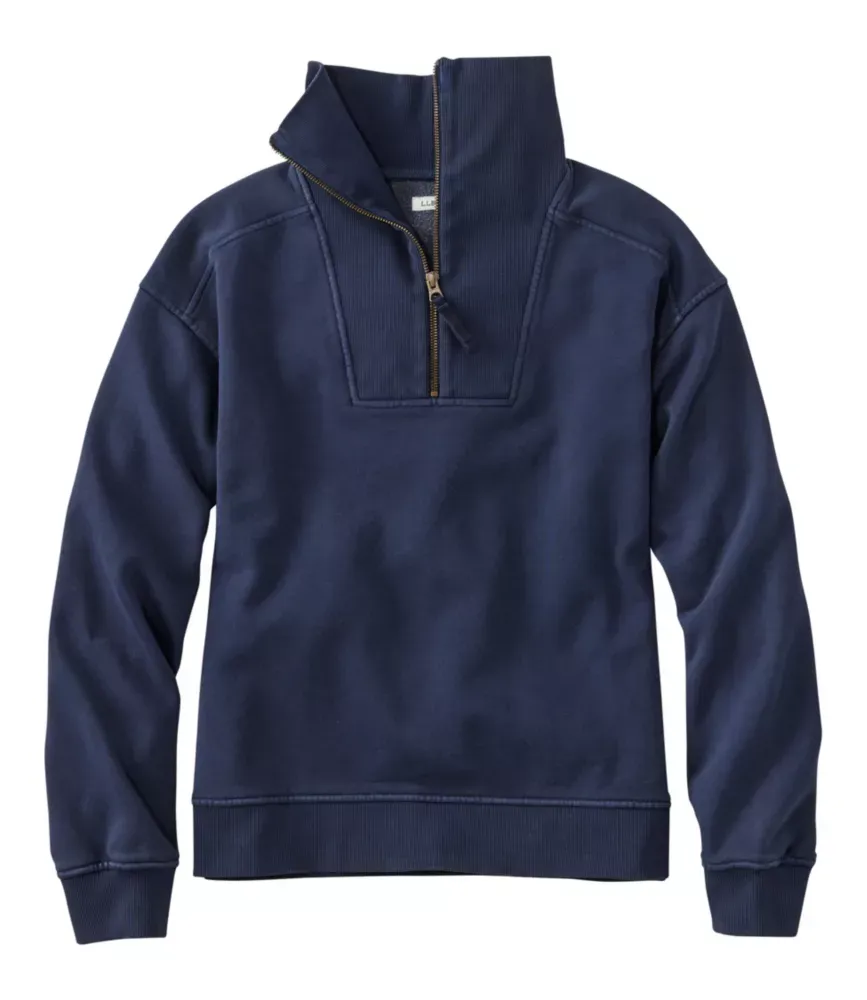 Sweat Feminino, com Zíper Quarter