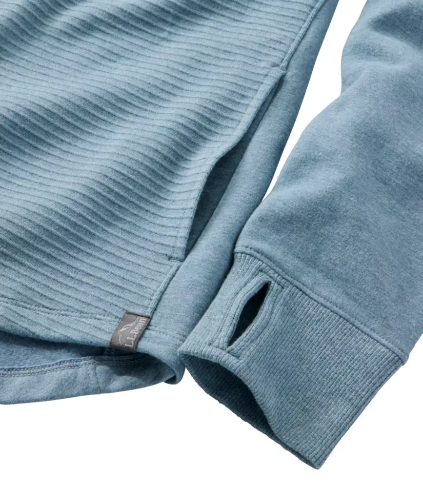 Moletom Feminino L.L.Bean Cozy Misturado em Malha