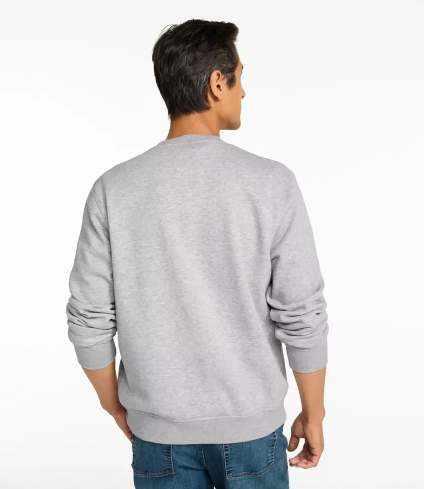 Moletom com Estampa Essencial para Homens, Gola Redonda