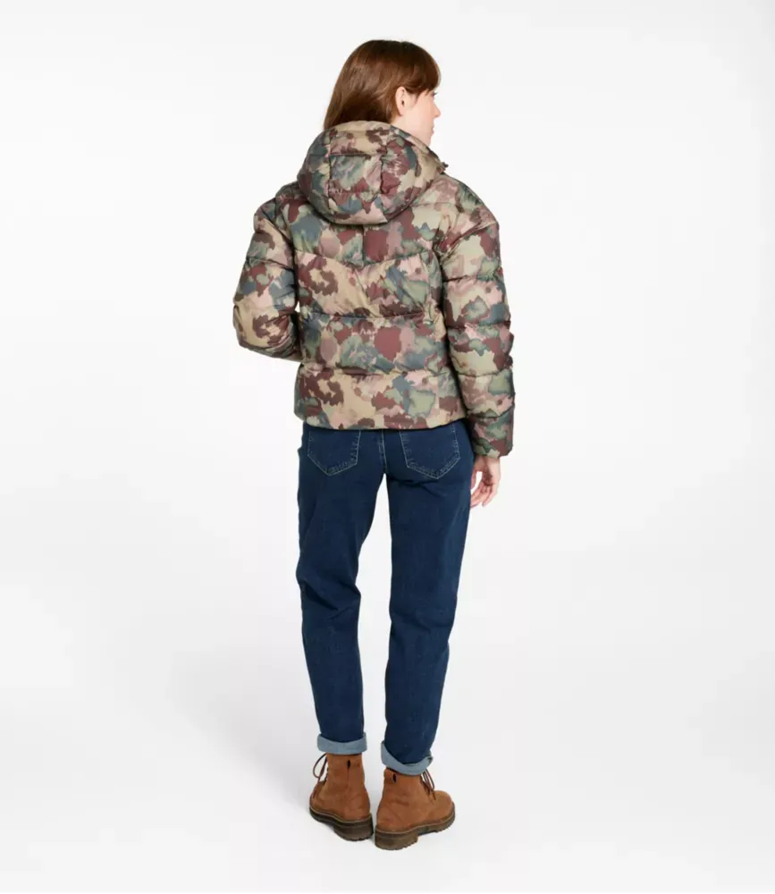 Jaqueta Puffer Feminina Popham, Estampada