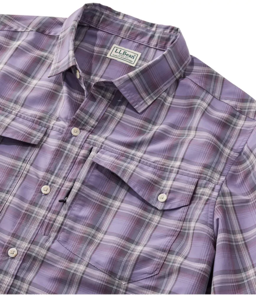 Camisa Masculina SunSmart® Cool Weave Manga Curta