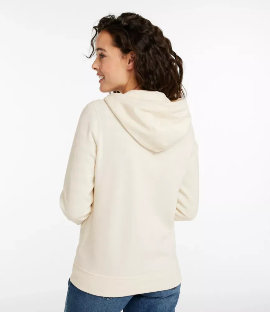 Moletom com Zíper Completo L.L.Bean 1912 para Mulheres, com Logotipo