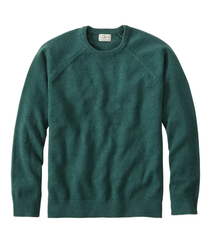 Suéter Masculino Wicked Soft de Algodão/Cashmere, Gola Redonda