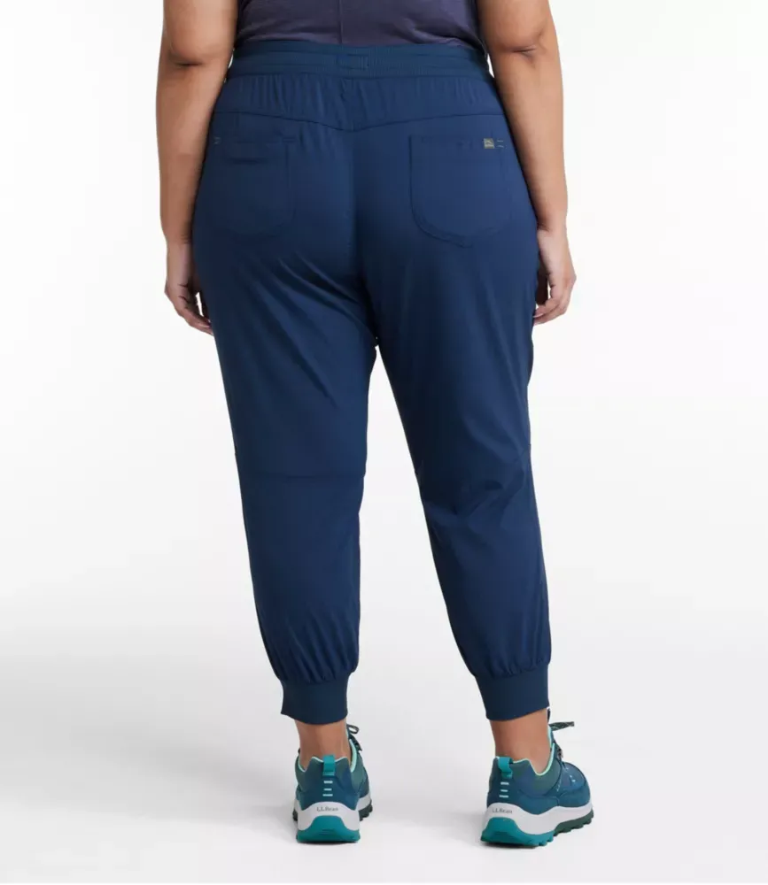 Calças de Campismo Vista para Mulheres, Estilo Jogger