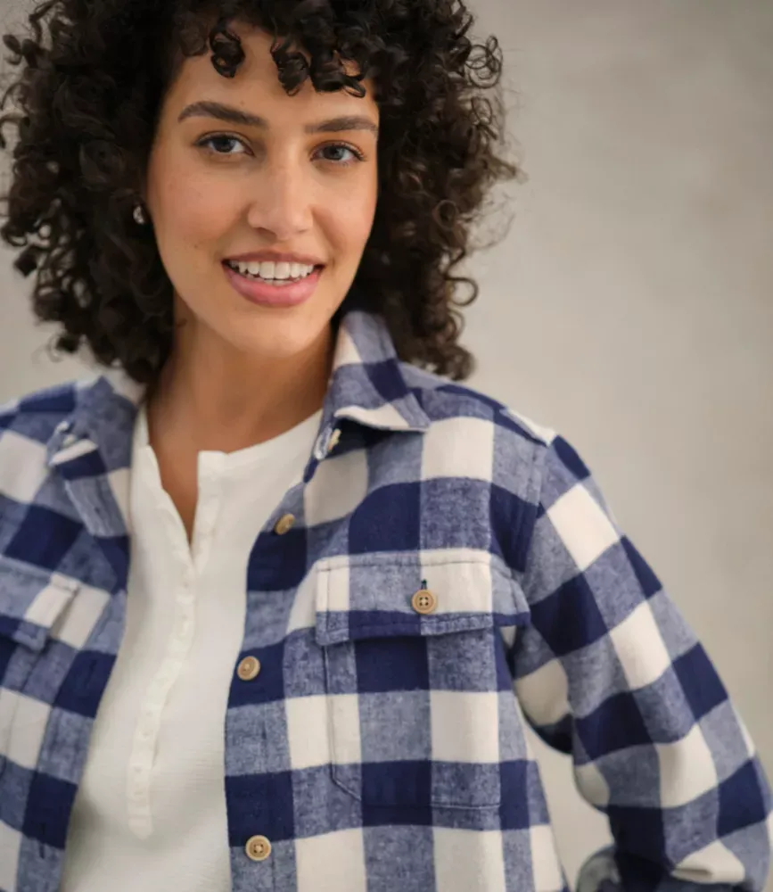 Camisa Vintage de Chamois para Mulher